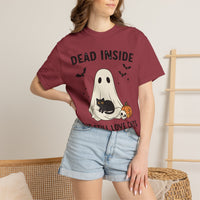 Load image into Gallery viewer, Dead Inside But Still Love Cats Halloween Cat T-Shirt