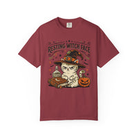 Load image into Gallery viewer, Resting Witch Face – Funny Halloween Cat T-Shirt