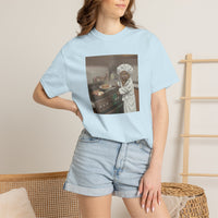 Load image into Gallery viewer, Tabby Cat Cooking Breakfast