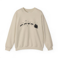 Load image into Gallery viewer, Santa's Cat Sleigh – Funny Christmas Cat Sweatshirt