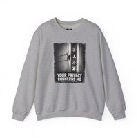 Load image into Gallery viewer, Your Privacy Concerns Me - Funny Cat Sweatshirt