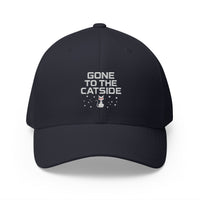 Load image into Gallery viewer, GONE TO THE CATSIDE - Cross &amp; Rose Baseball Cap