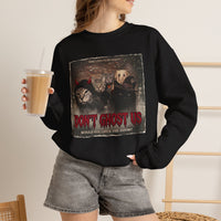 Load image into Gallery viewer, Cat Gang Horror Movie – Retro Halloween Cat Sweatshirt