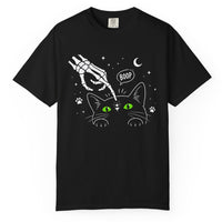 Load image into Gallery viewer, Boop! Funny Black Cat Halloween T-Shirt