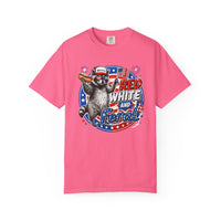 Load image into Gallery viewer, Red, White &amp; Feral Raccoon 4th July