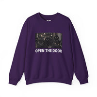 Load image into Gallery viewer, Cat Gang, Open The Door - Black Cats Sweatshirt