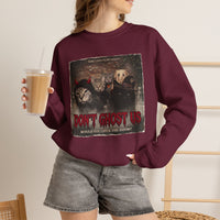 Load image into Gallery viewer, Cat Gang Horror Movie – Retro Halloween Cat Sweatshirt