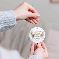 Load image into Gallery viewer, Personalized Cat Memorial Ornament – I Have an Angel in Heaven