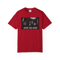 Load image into Gallery viewer, Cat Gang, Open The Door - Summer BBQ Edition T-Shirt
