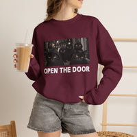 Load image into Gallery viewer, Cat Gang, Open The Door - Black Cats Sweatshirt