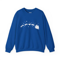 Load image into Gallery viewer, Santa's Cat Sleigh – Funny Christmas Cat Sweatshirt