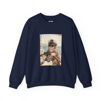 Load image into Gallery viewer, Captain Cat – Funny Sailing Cat Sweatshirt