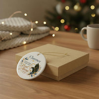 Load image into Gallery viewer, Personalized Loved Then, Loved Now, Loved Always Cat Memorial Ornament