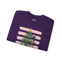 Load image into Gallery viewer, Christmas Cats &amp; Christmas Tree Sweatshirt – Funny Cat Lover Gift