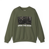 Load image into Gallery viewer, Cat Gang, Open The Door - Black Cats Sweatshirt