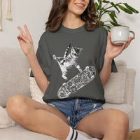 Load image into Gallery viewer, Retro Skateboarding Kitty