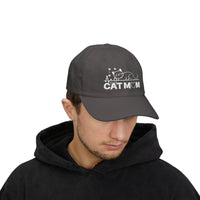 Load image into Gallery viewer, Cat Mom, Embroidered Dad Hat