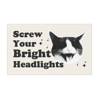 Load image into Gallery viewer, Screw Your Bright Headlights - Car Magnet