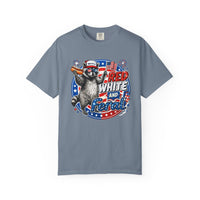 Load image into Gallery viewer, Red, White &amp; Feral Raccoon 4th July