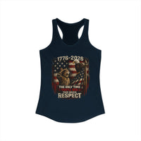 Load image into Gallery viewer, Cat Saluting Eagle - America 250  Racerback Tank