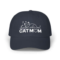Load image into Gallery viewer, Cat Mom, Embroidered Dad Hat