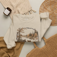 Load image into Gallery viewer, Cats &amp; Pumpkins Cozy Fall Sweatshirt