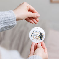 Load image into Gallery viewer, Personalized Loved Then, Loved Now, Loved Always Cat Memorial Ornament