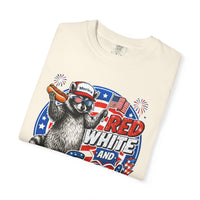 Load image into Gallery viewer, Red, White &amp; Feral Raccoon 4th July