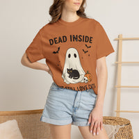 Load image into Gallery viewer, Dead Inside But Still Love Cats Halloween Cat T-Shirt