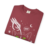 Load image into Gallery viewer, Boop! Funny Black Cat Halloween T-Shirt