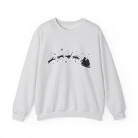 Load image into Gallery viewer, Santa's Cat Sleigh – Funny Christmas Cat Sweatshirt
