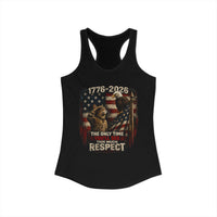 Load image into Gallery viewer, Cat Saluting Eagle - America 250  Racerback Tank