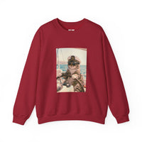 Load image into Gallery viewer, Captain Cat – Funny Sailing Cat Sweatshirt