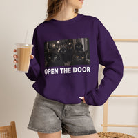 Load image into Gallery viewer, Cat Gang, Open The Door - Black Cats Sweatshirt