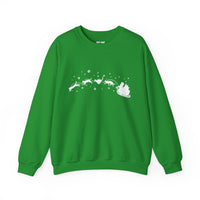 Load image into Gallery viewer, Santa's Cat Sleigh – Funny Christmas Cat Sweatshirt