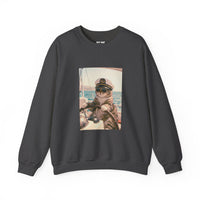 Load image into Gallery viewer, Captain Cat – Funny Sailing Cat Sweatshirt