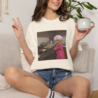 Load image into Gallery viewer, Orange Cat Cooking Breakfast