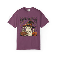 Load image into Gallery viewer, Resting Witch Face – Funny Halloween Cat T-Shirt