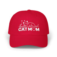 Load image into Gallery viewer, Cat Mom, Embroidered Dad Hat