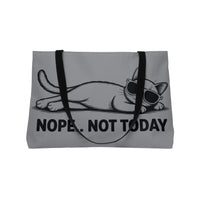 Load image into Gallery viewer, Nope Not Today, Weekender Tote Bag