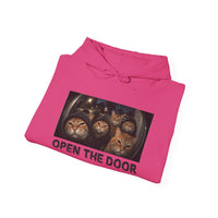 Load image into Gallery viewer, Open The Door- Orange Cat Gang Edition Hoodie