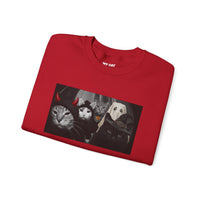 Load image into Gallery viewer, Don’t Ghost Us – Funny Halloween Cat Sweatshirt