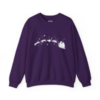 Load image into Gallery viewer, Santa's Cat Sleigh – Funny Christmas Cat Sweatshirt