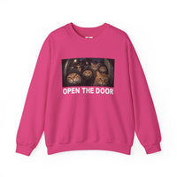 Load image into Gallery viewer, Open The Door – Orange Cat Gang Sweatshirt