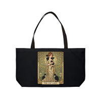 Load image into Gallery viewer, Cat Lady Tarot Card, Weekender Tote Bag