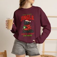 Load image into Gallery viewer, Jingle Some of the Way – Funny Christmas Cat Sweatshirt