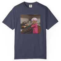 Load image into Gallery viewer, Orange Cat Cooking Breakfast