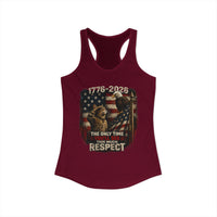 Load image into Gallery viewer, Cat Saluting Eagle - America 250  Racerback Tank