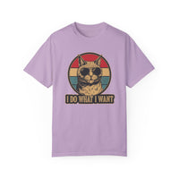 Load image into Gallery viewer, I Do What I Want. Cool Cat Unisex 100% Cotton T-shirt
