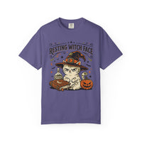 Load image into Gallery viewer, Resting Witch Face – Funny Halloween Cat T-Shirt
